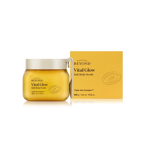 BEYOND VITAL GLOW SALT BODY SCRUB 500g