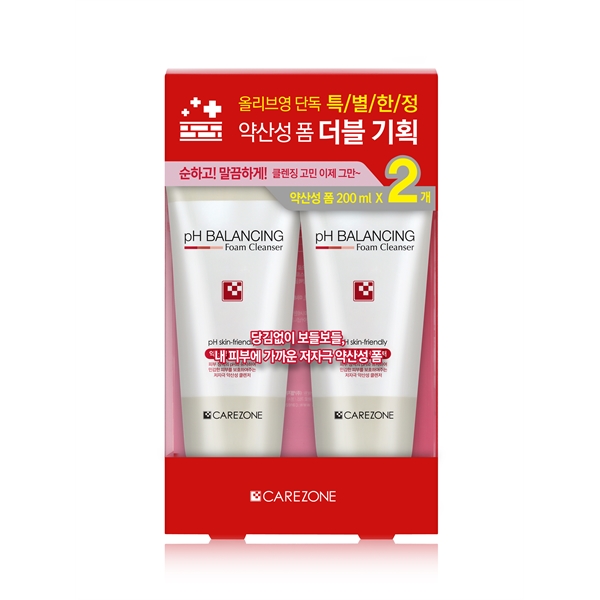 CAREZONE pH BALANCING FOAM CLEANSER DUO